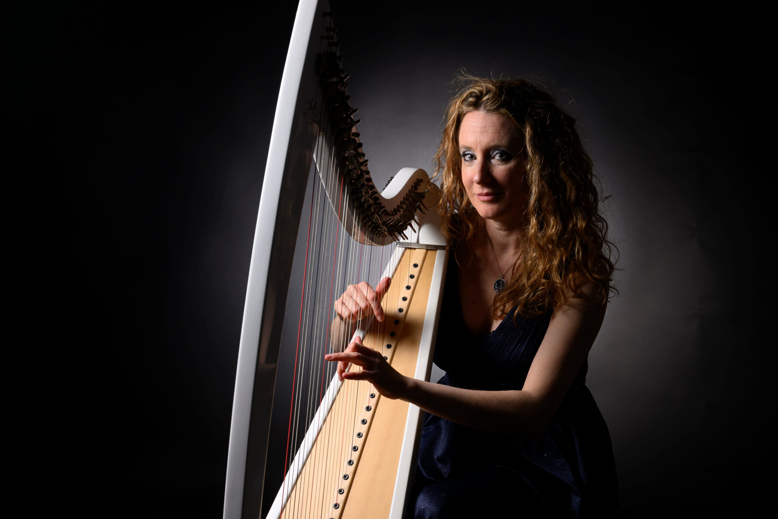 Céline Bacuzzi, harpiste