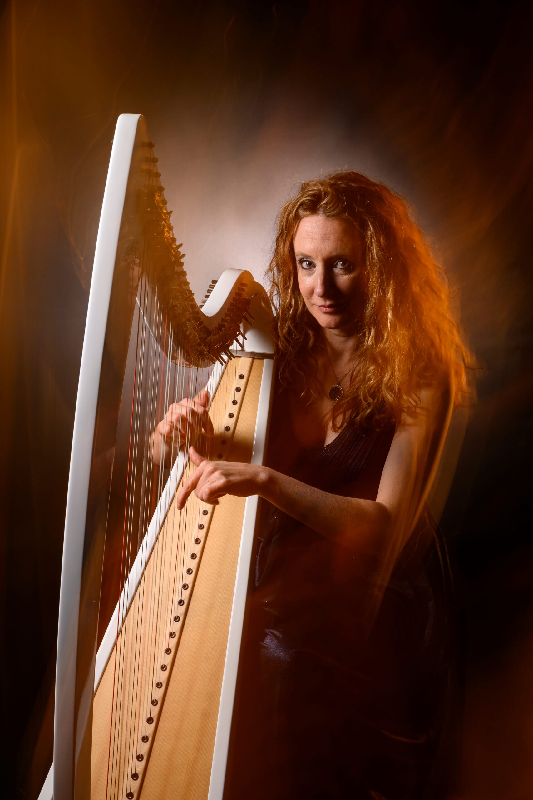 Céline Bacuzzi, harpiste
